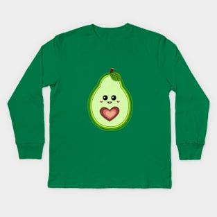 avocado love Kids Long Sleeve T-Shirt